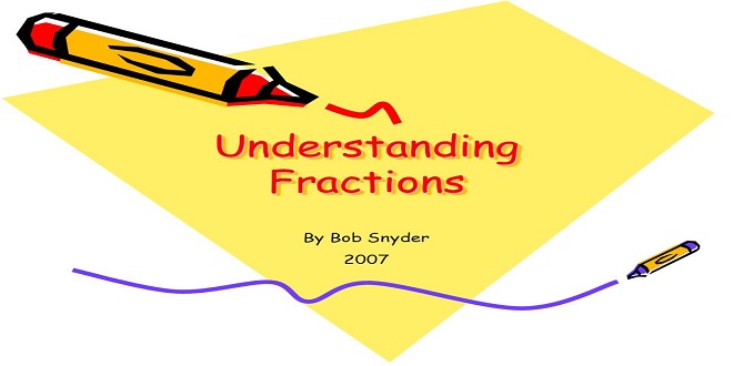 A Sliver Of Understanding About Fractions